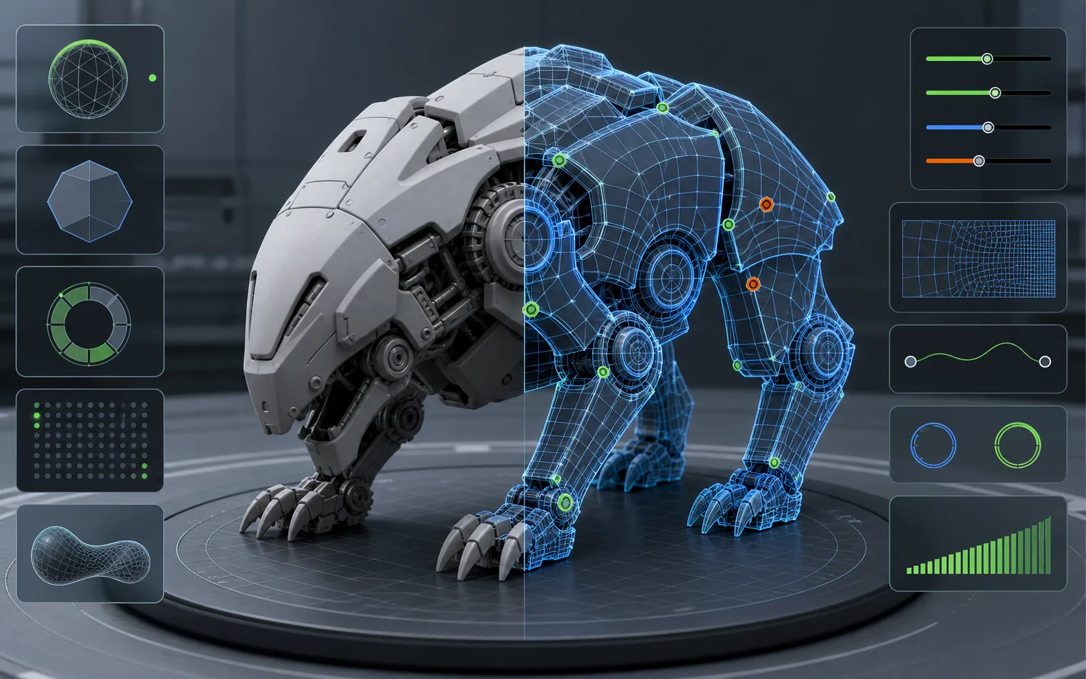 Multiview-to-3D generated model preview