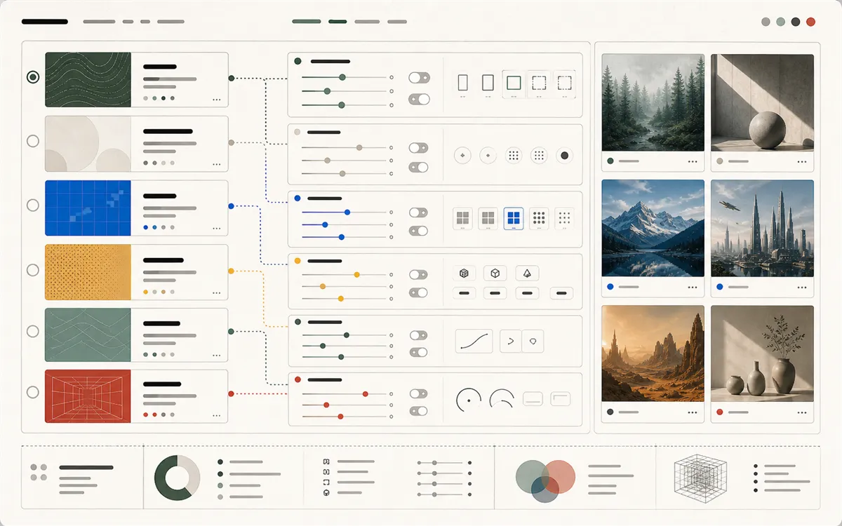 Model-specific controls workflow illustration