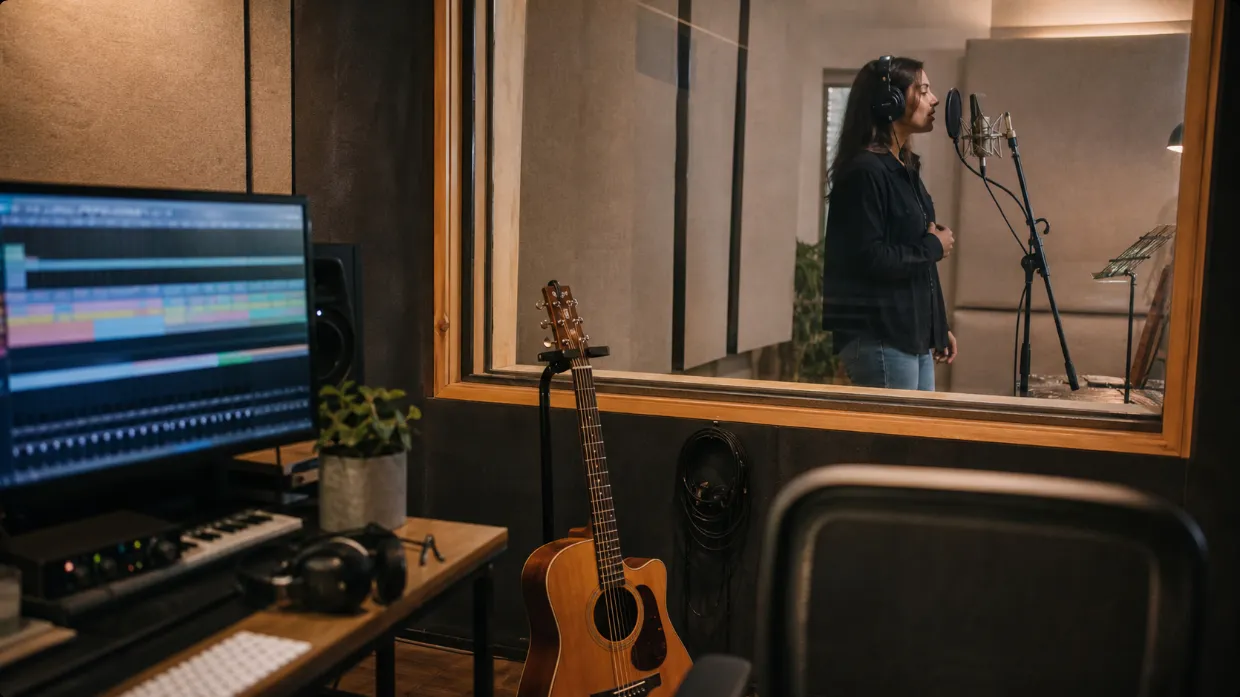 AI music vocals and instrumental generation