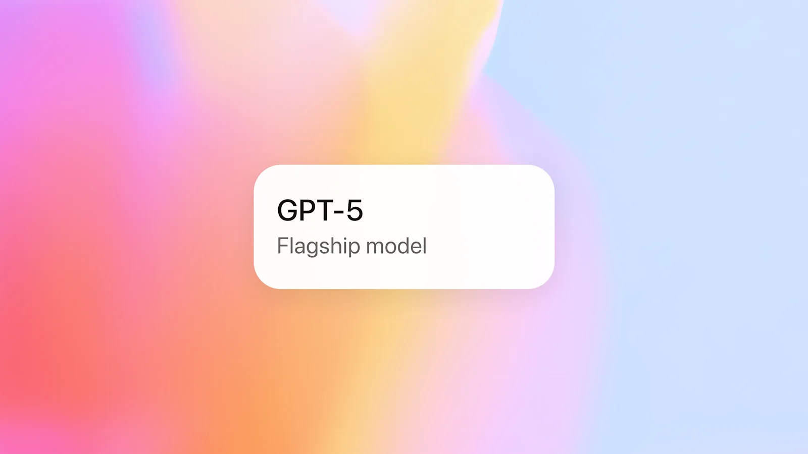 Opera d'arte di ricerca OpenAI GPT-5